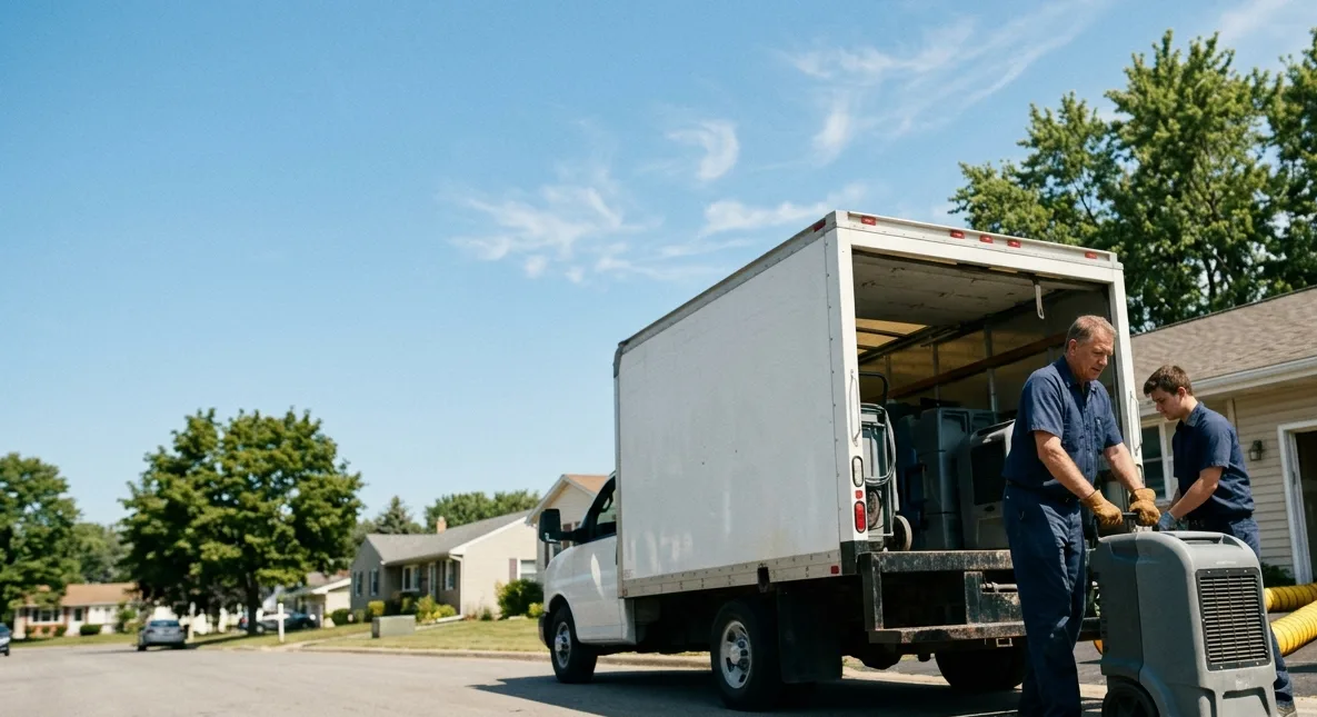 Water Damage Cleanup in Worthington, PA near me
